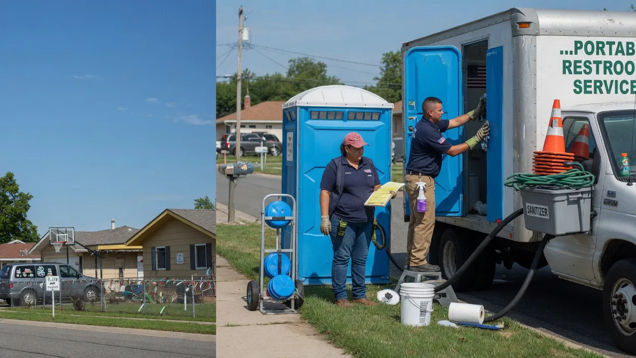 Portable Toilet Rental in California, MO near me